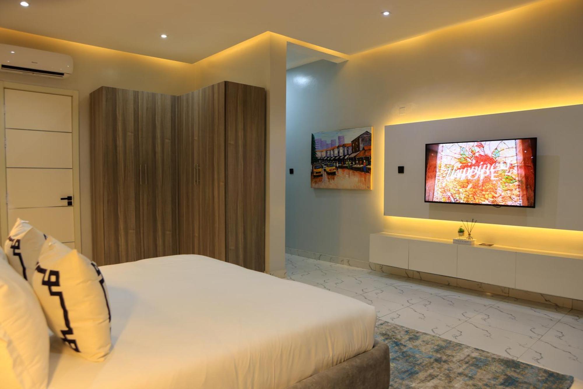 George Residence Ikoyi Lagos Habitación foto