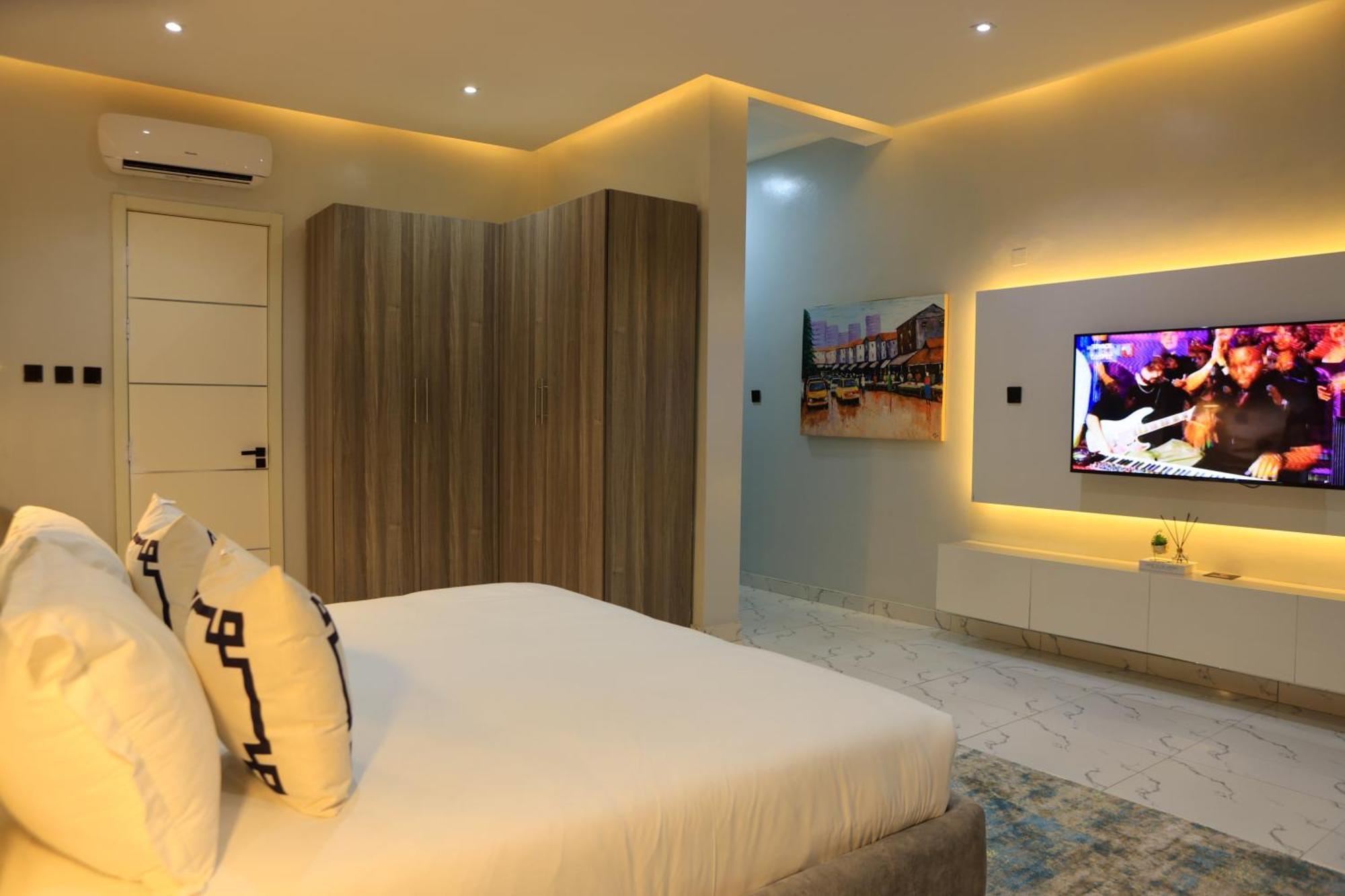 George Residence Ikoyi Lagos Habitación foto