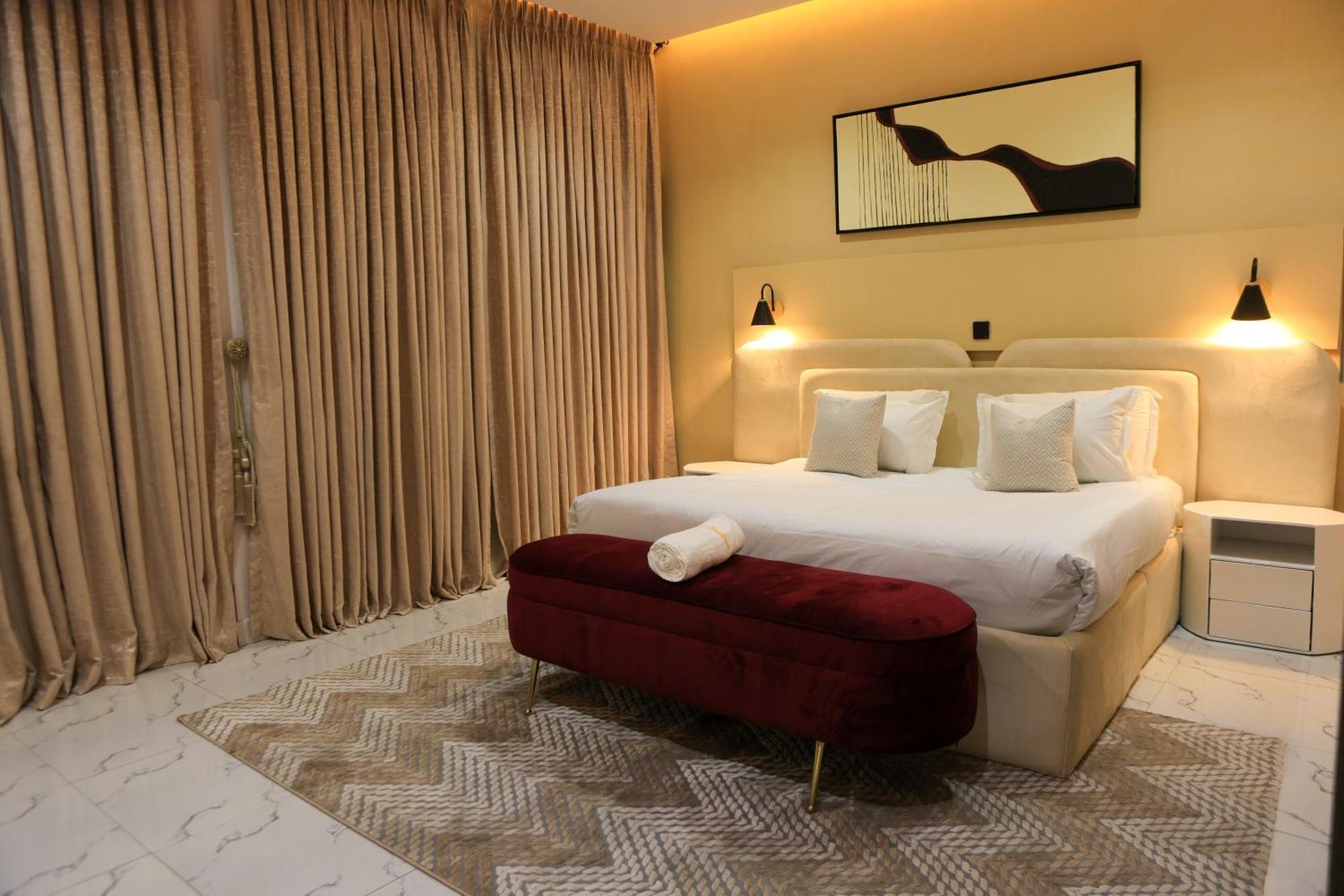 George Residence Ikoyi Lagos Habitación foto